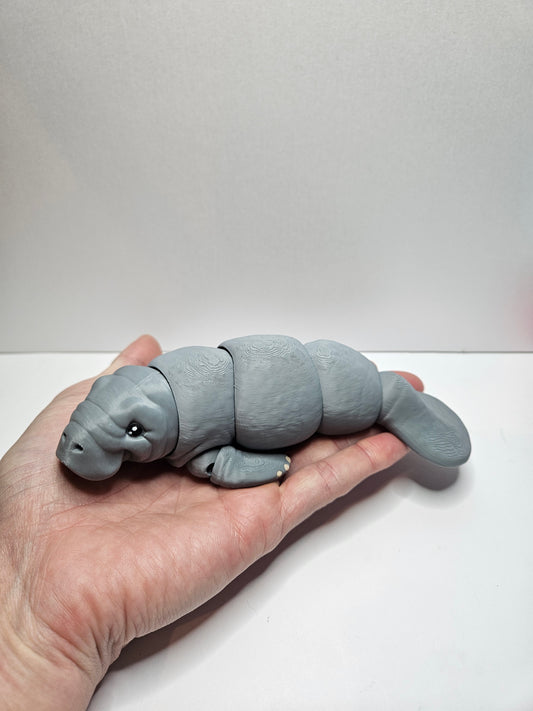 Articulated Manatee – 3D Printed Desk Companion