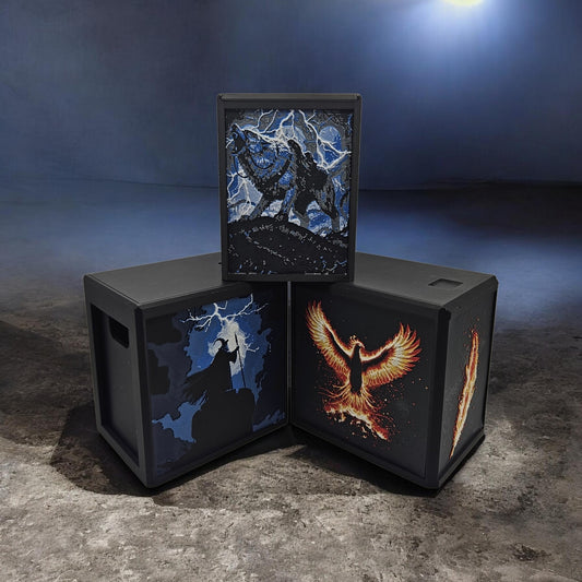 Art Series 3D Printed Deck Box | Premium TCG Card Storage